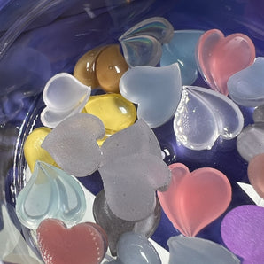 Colorful Heart Charms