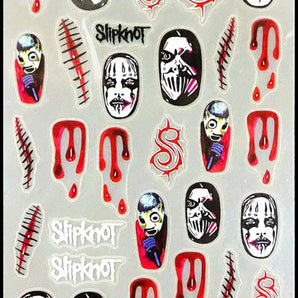 Slipknot Nail Stickers