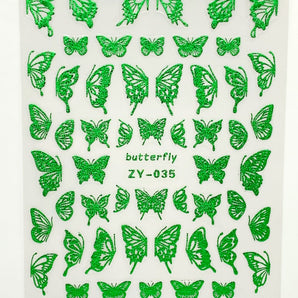 Butterfly Stickers (5 OPTIONS)